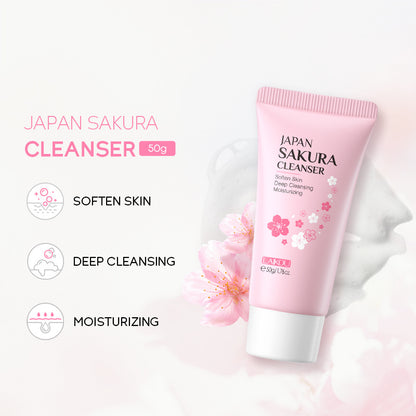 LAIKOU Japanese Cherry Blossom Cleansing Foam 50g