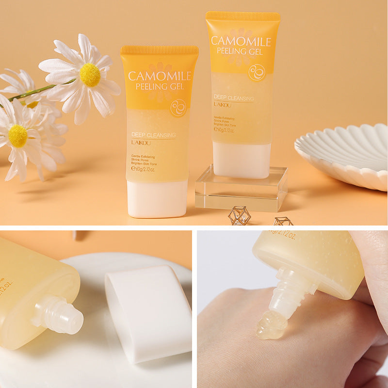 LAIKOU Chamomile Exfoliating Gel 60g for Pore Cleansing