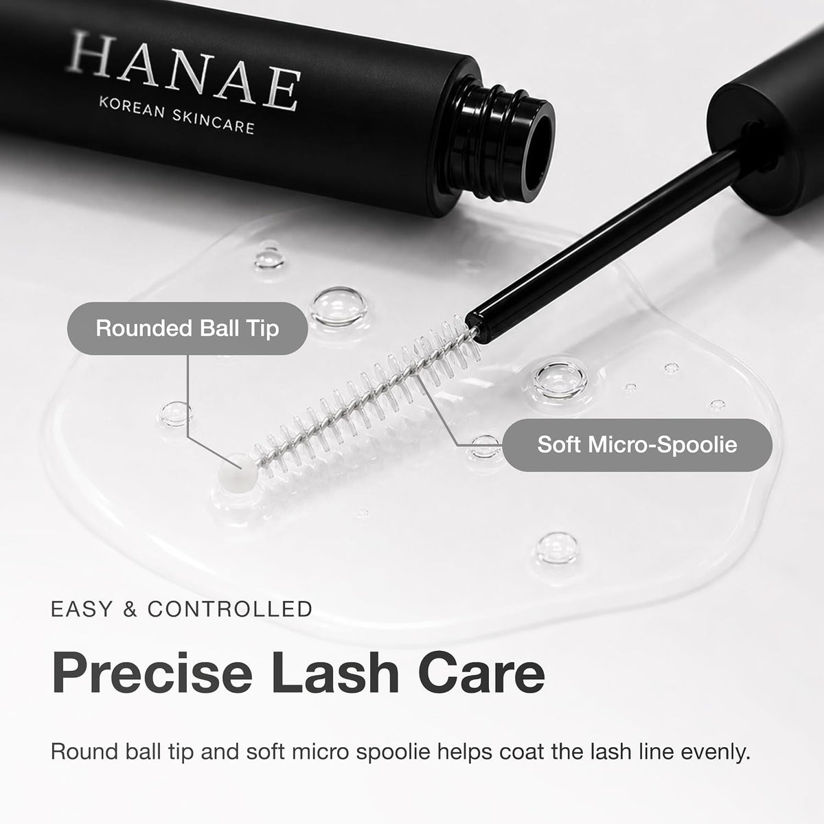 HANAE Korea Eyelash Serum 2 Pack Peptide Lash Serum