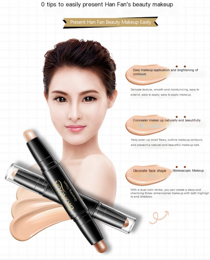 BIOAQUA Dual-Head Contour and Highlight Stick