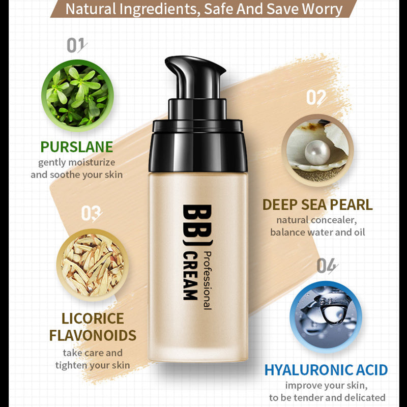 BY LAIKOU Men's BB Cream - Oil Control & Waterproof
