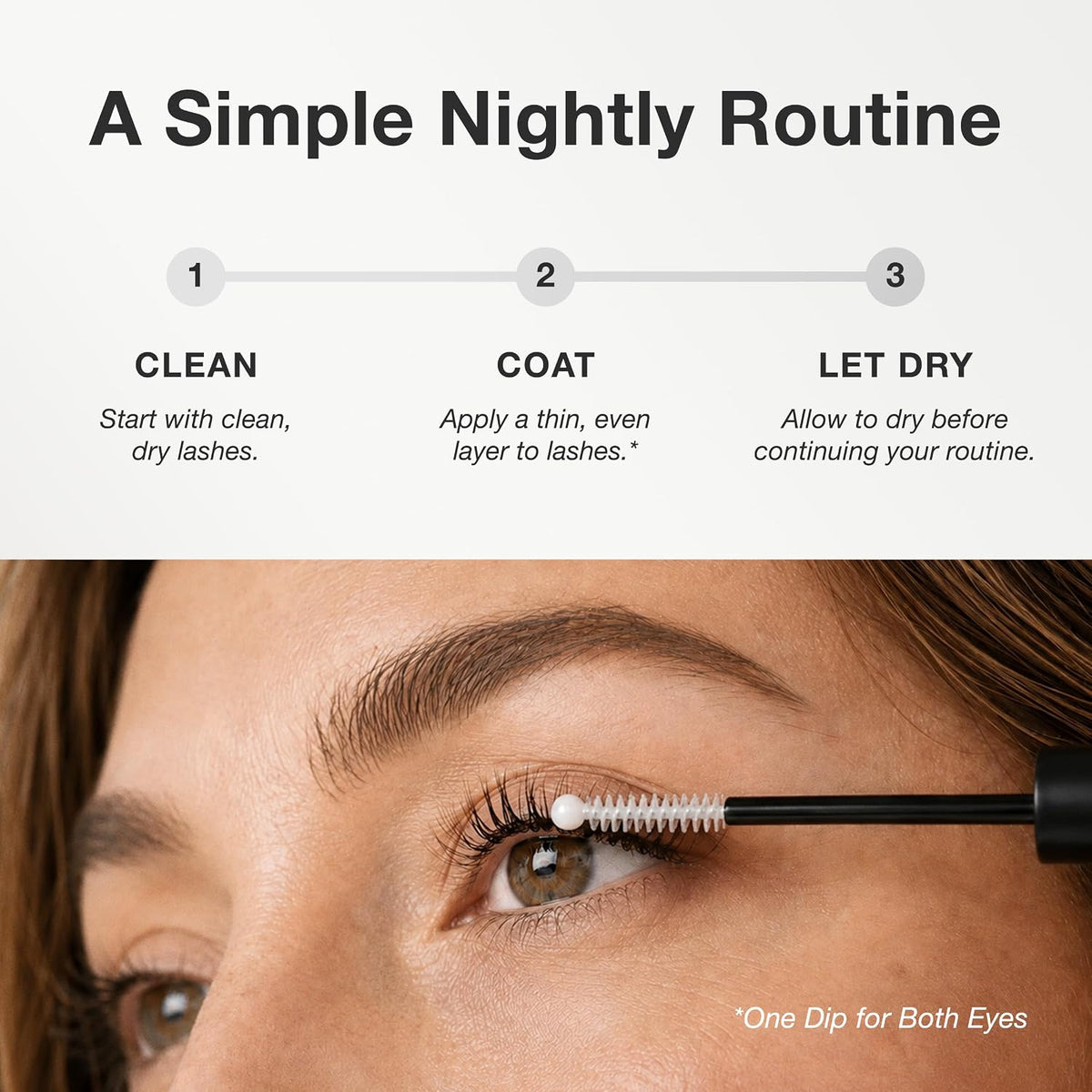 HANAE Korea Eyelash Serum 2 Pack Peptide Lash Serum