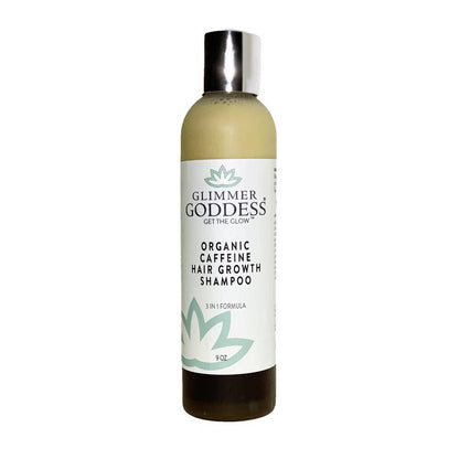 GLIMMER GODDESS Organic Caffeine Hair Growth Trio
