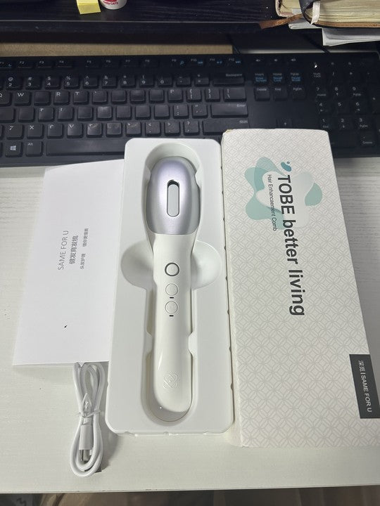 Electric Scalp Massager with Microcurrent Therapy