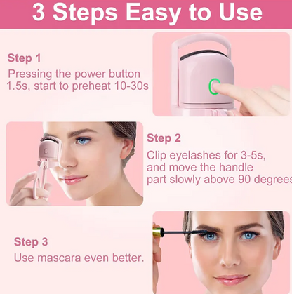 Portable Electric Heated Eyelash Curler 👁️👁️