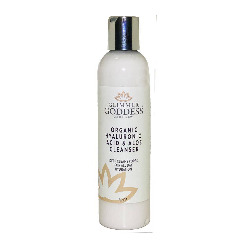 GLIMMER GODDESS Organic Hyaluronic Acid & Aloe Cleanser