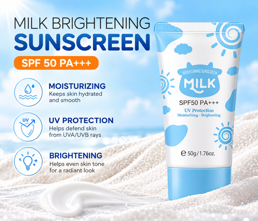 LAIKOU Milk Sunscreen SPF 50 for Face and Body