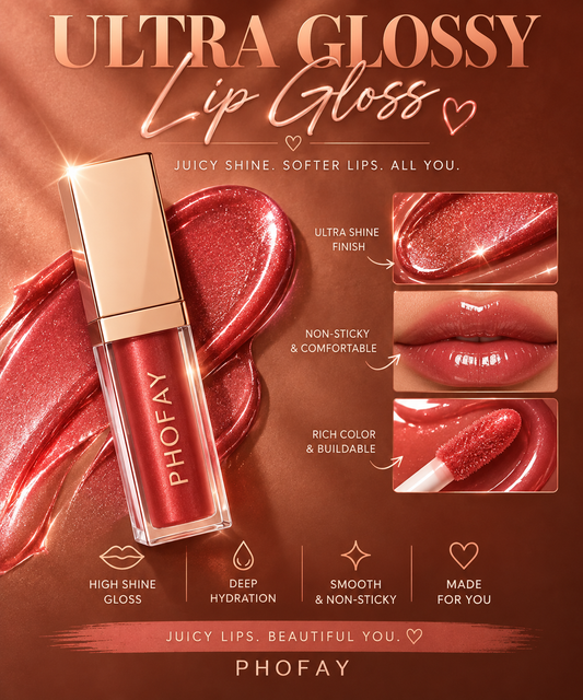 PHOFAY Ultra-Glossy Lip Gloss