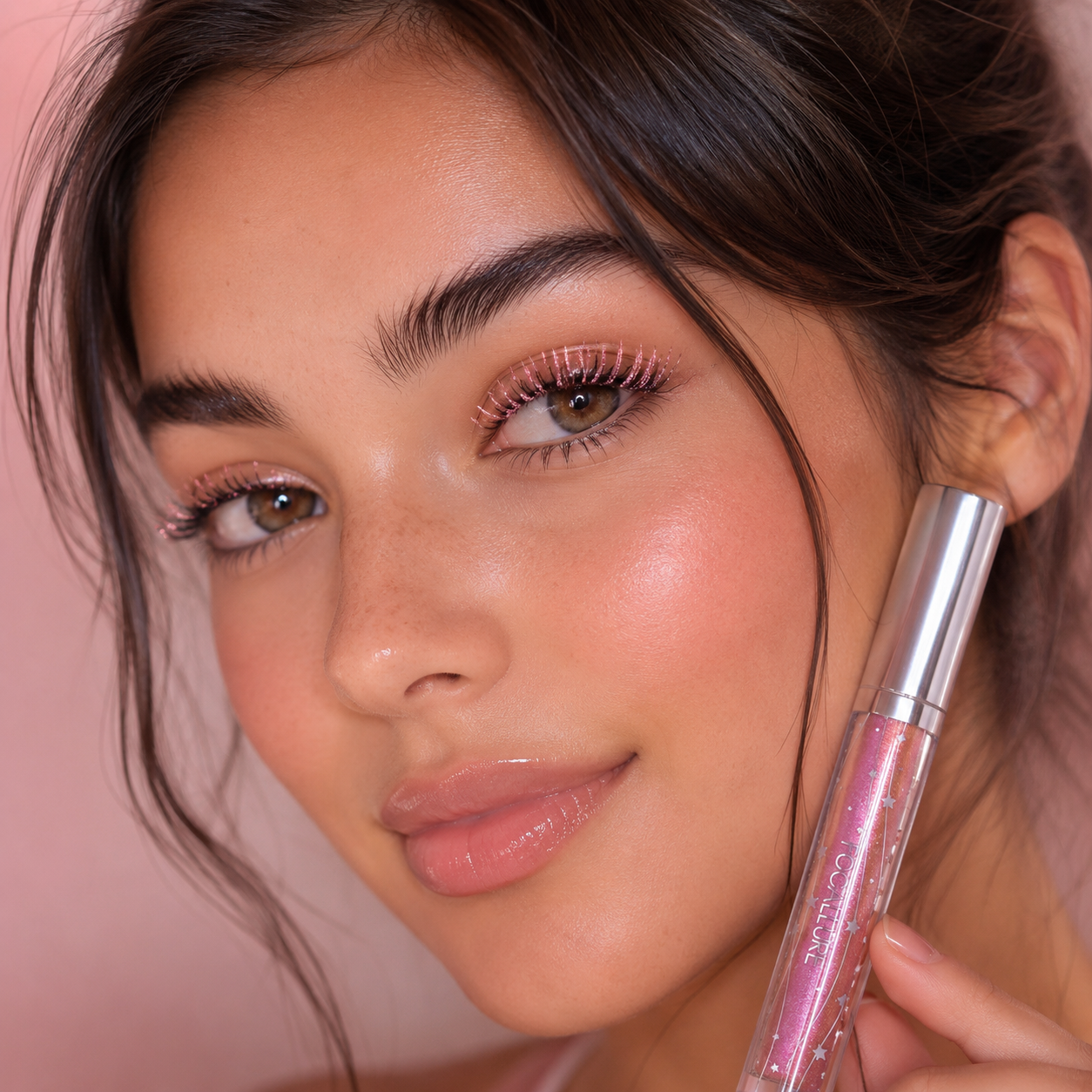 FOCALLURE Star Drifter Shimmer Mascara "PINK PLANET"
