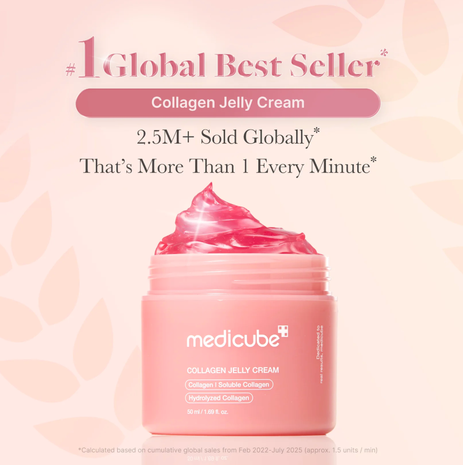 Medicube Collagen Jelly Cream- Niacinamide & Hydrolyzed Collagen