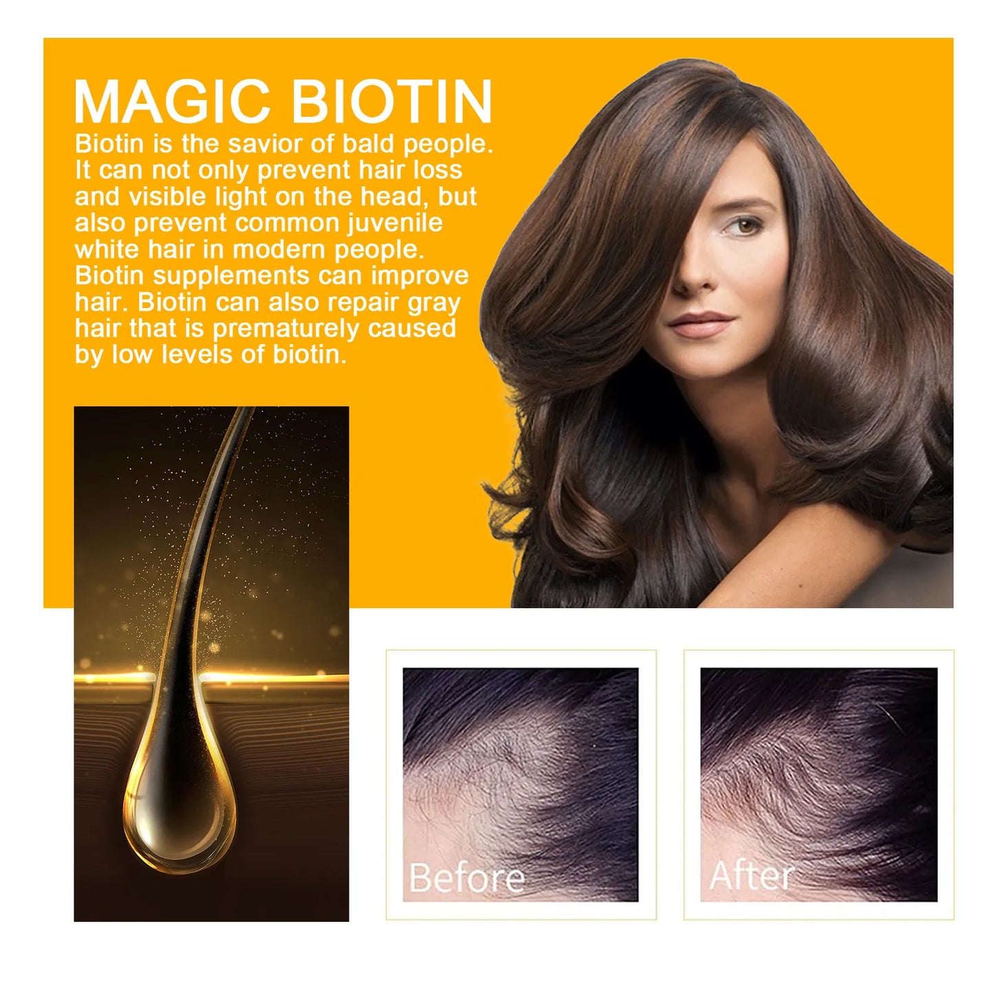 BY EELHOE Biotin Hair Growth & Repair Spray