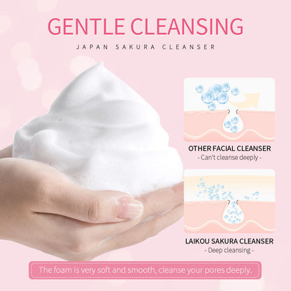 LAIKOU Japanese Cherry Blossom Cleansing Foam 50g