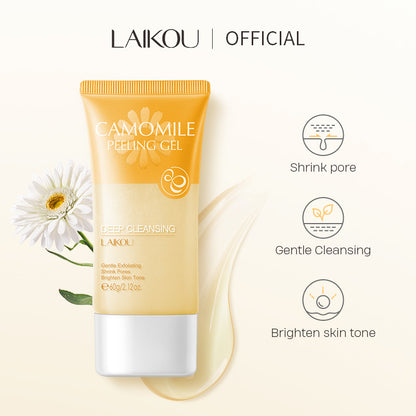 LAIKOU Chamomile Exfoliating Gel 60g for Pore Cleansing