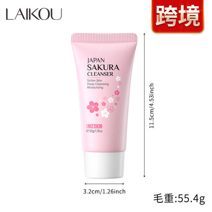 LAIKOU Japanese Cherry Blossom Cleansing Foam 50g