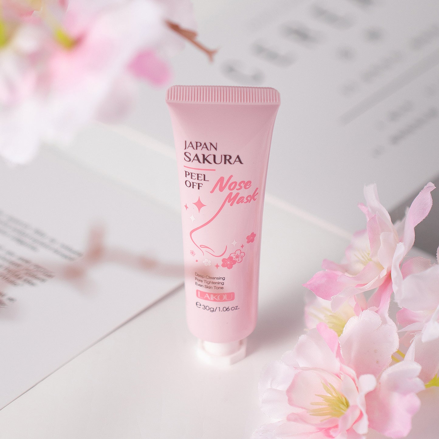 LAIKOU Cherry Blossom Peel-Off Nose Mask 30g