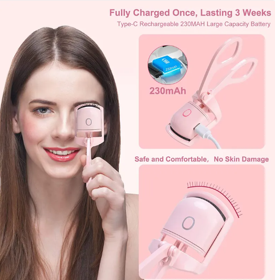 Portable Electric Heated Eyelash Curler 👁️👁️