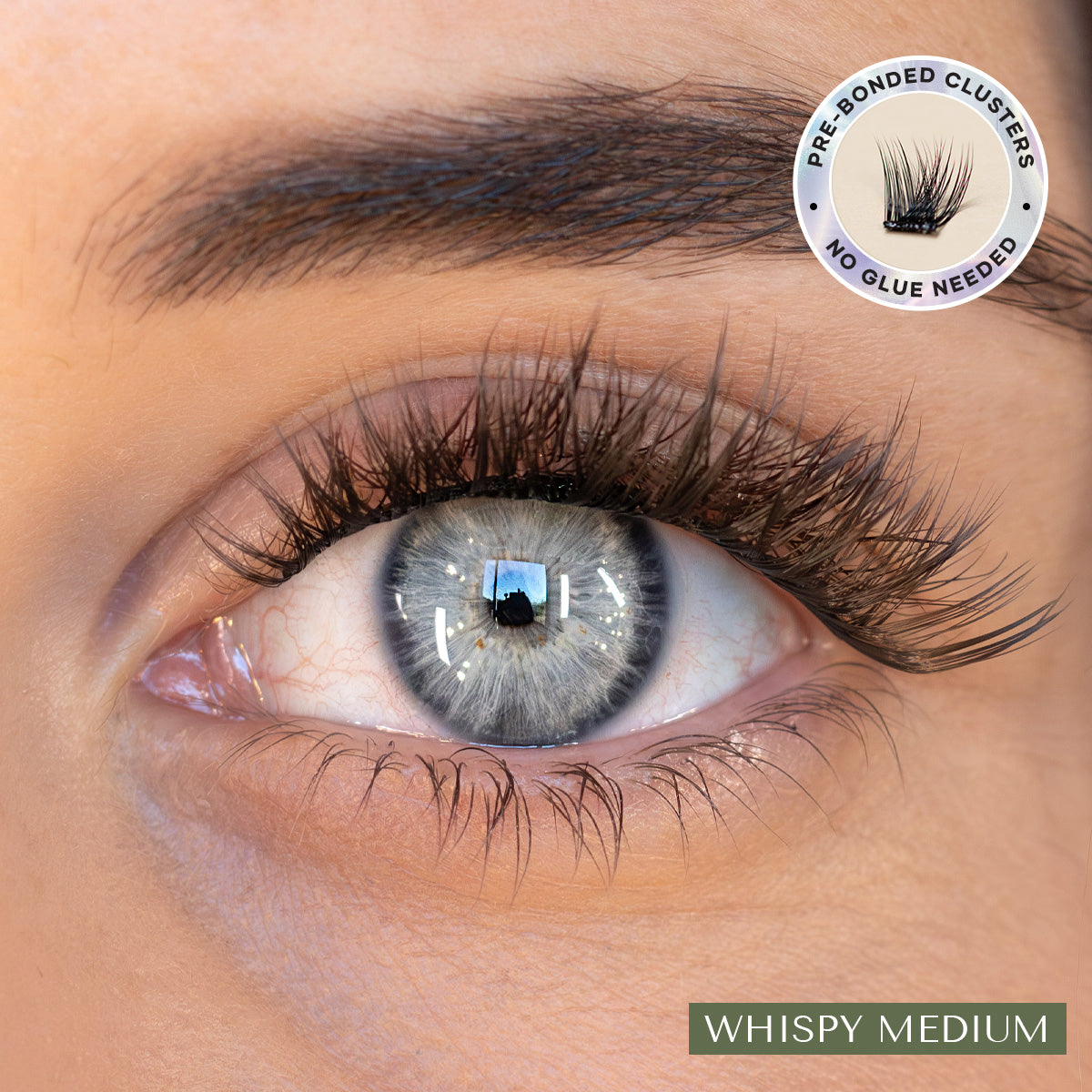 KYRO Pre-Glued Whispy Medium - Press-On Lashes
